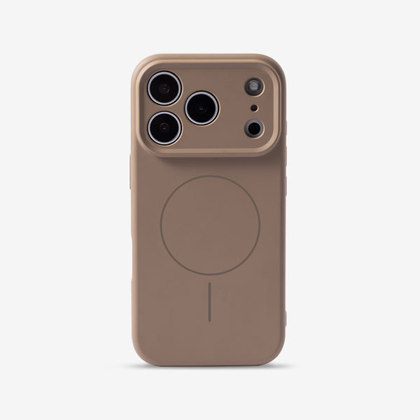 Light Brown | iPhone Liquid Silicone Case