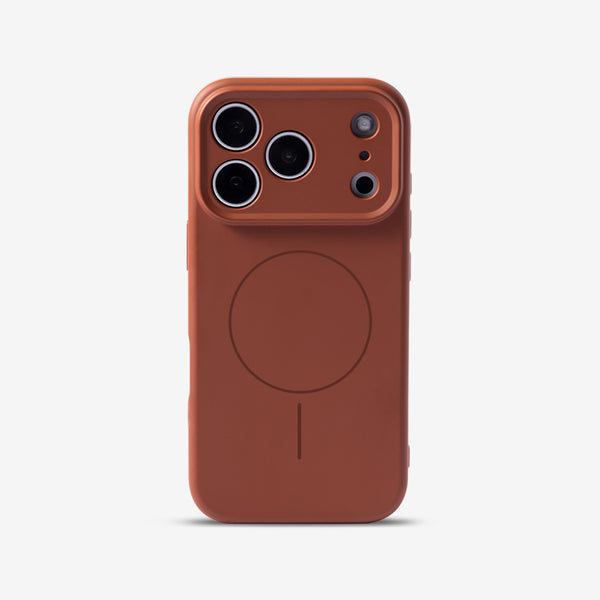 Brick Red | iPhone Liquid Silicone Case