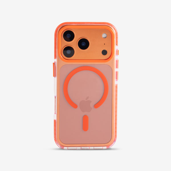 Orange | iPhone Transparent Minimalist Case
