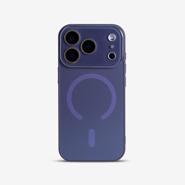 Midnight Purple | iPhone Frosted Mirror Case