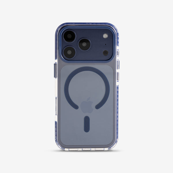 Navy Blue | iPhone Transparent Minimalist Case