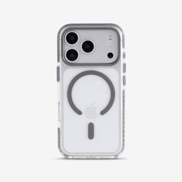 Gray | iPhone Transparent Minimalist Case